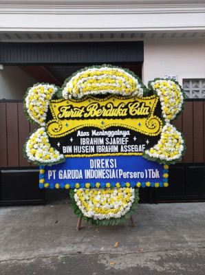 Papan Bunga Duka di Maros